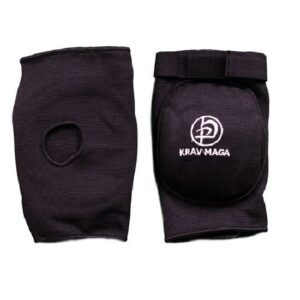 Krav Maga Black Deluxe  Padded Elbow Pads – Adjustable Strap